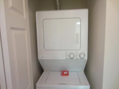 Washer/dryer in the apartment