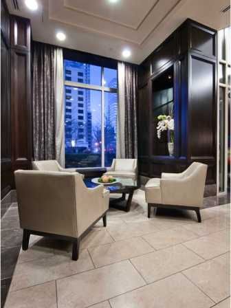 Lobby seating area