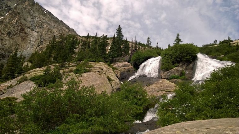 Breathtaking views of the waterfalls of McCullough Trail.
