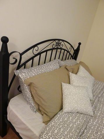 Comfy pillow and bed