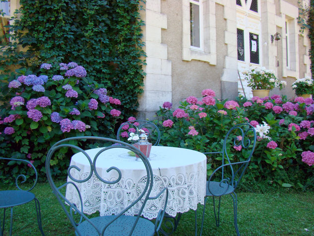 Have a drink on the terrace
