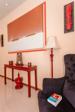 Interior design in the master bedroom