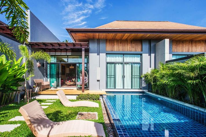 An exclusive 2 bedrooms private pool villa