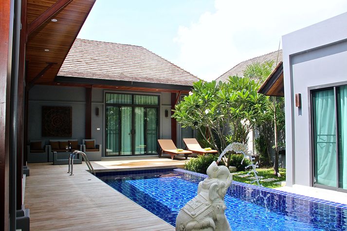 Swimming pool area