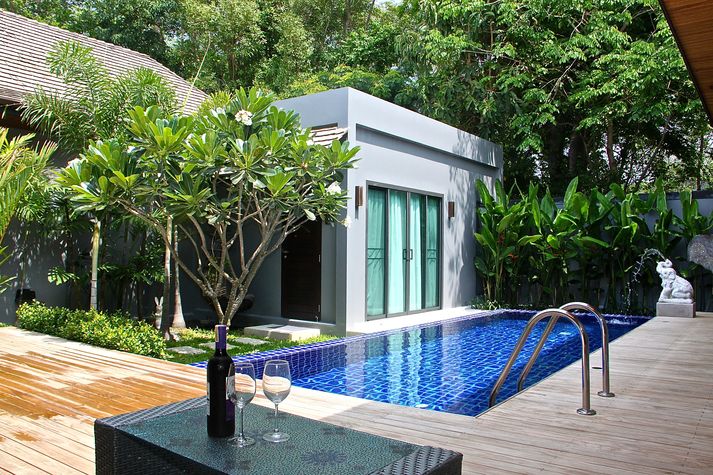 Swimming pool area
