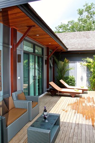 Swimming pool area