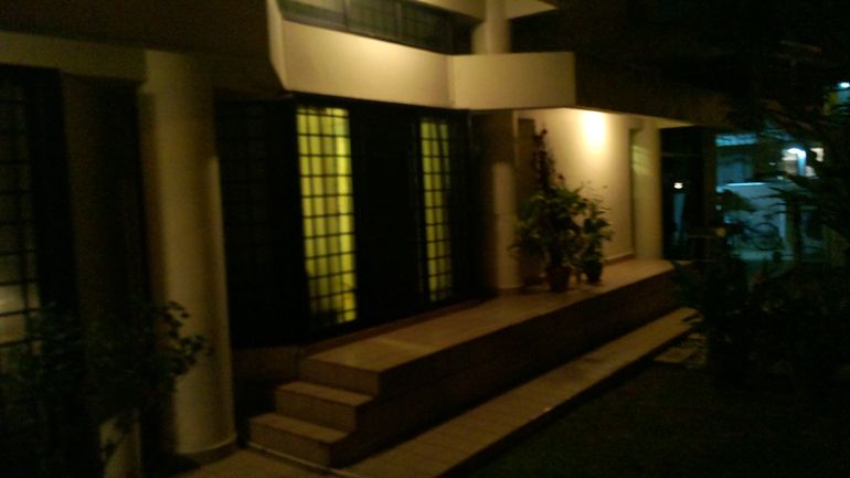 Entrance to Back