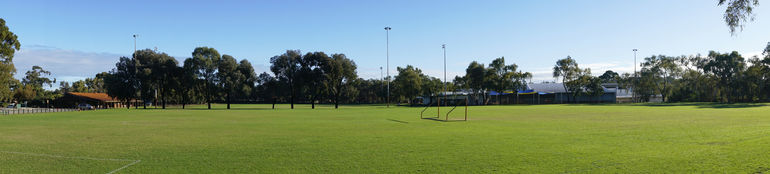 Len Shearer Reserve. A short 8-minute walk from the property.