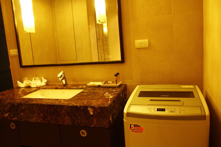 Washing Machine in room