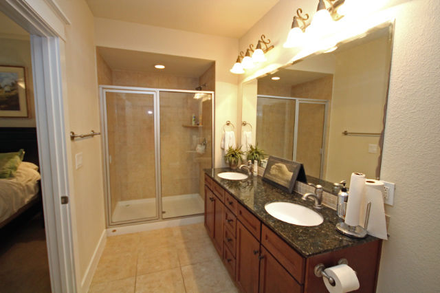 Large stand up shower in master bath
Large stand up shower in master bath