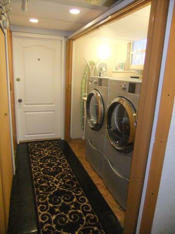 Shared laundry area