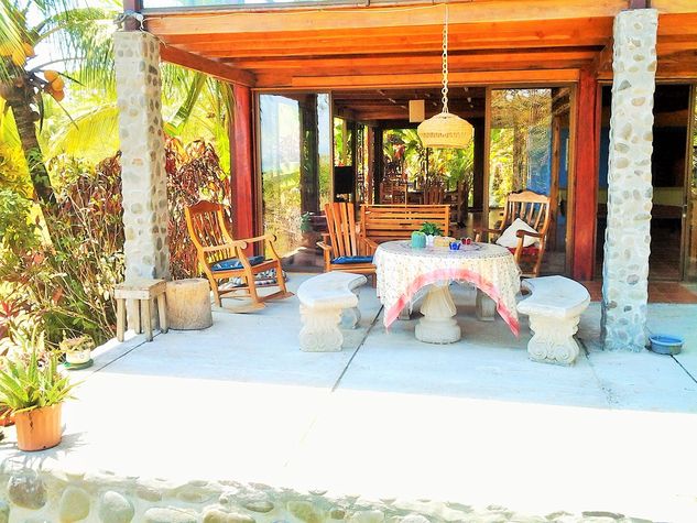 outside terrace living room