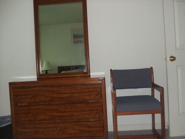 Dressing Table and chair in bedroom