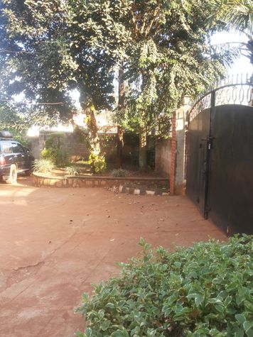 The entrance to the property