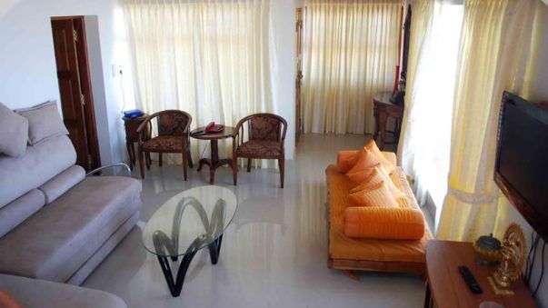 The living room
