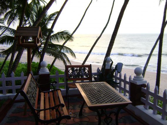 A view from the beach house