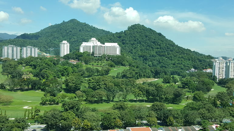 Golf View from Balcony