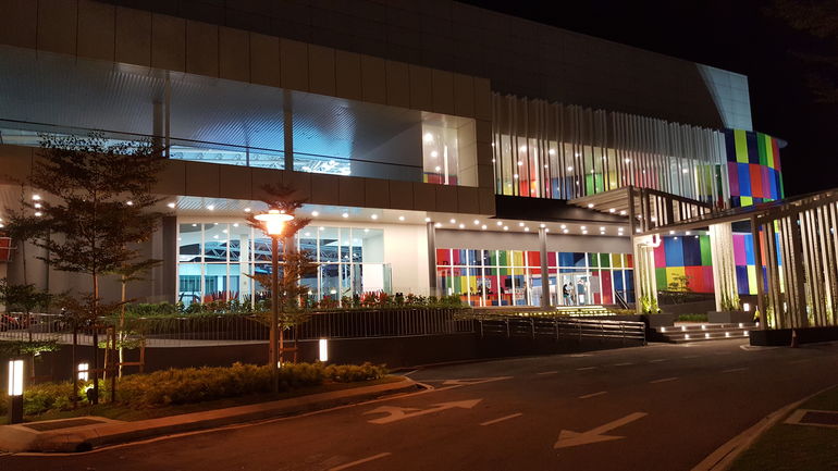 SPICE Aquatic Center - Front View