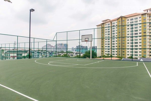 Tennis Court & Basketball Court