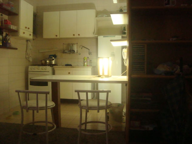 main room + kitchen