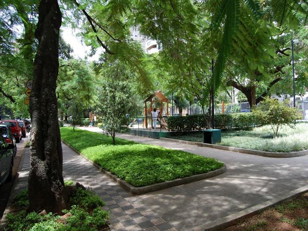 A lovely park 5 minutes walk away 