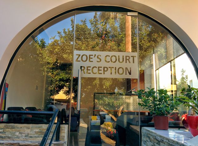 On-site staff - Zoe's Court reception office