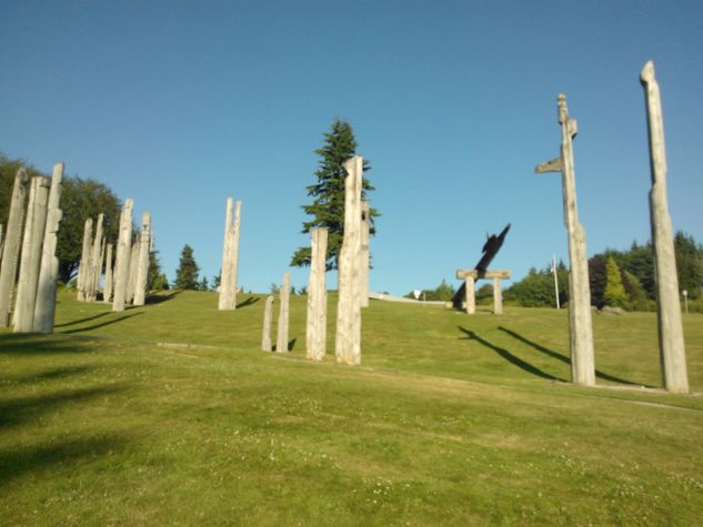 Burnaby Mountain Park in the neighborhood