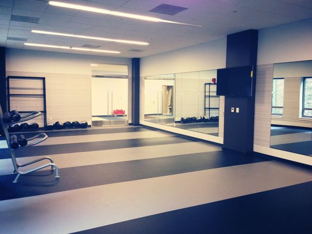Group fitness room