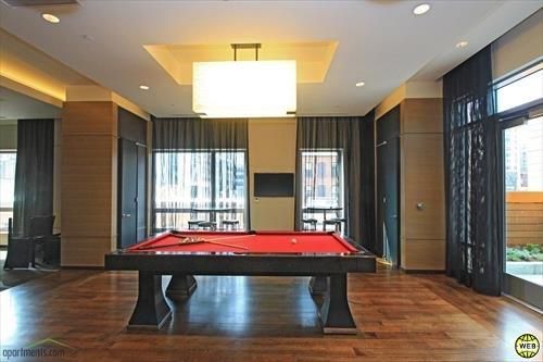 Billiards room with kitchen