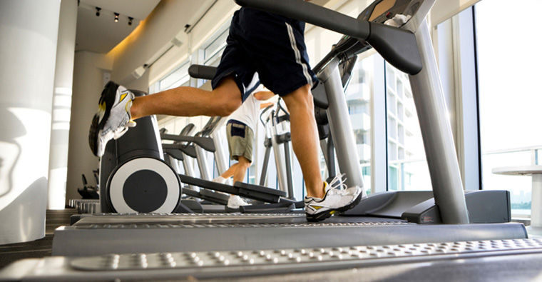 Stay in shape at this spectacular fitness center
