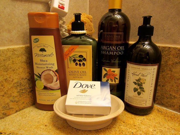 Quality Full Size Toiletries