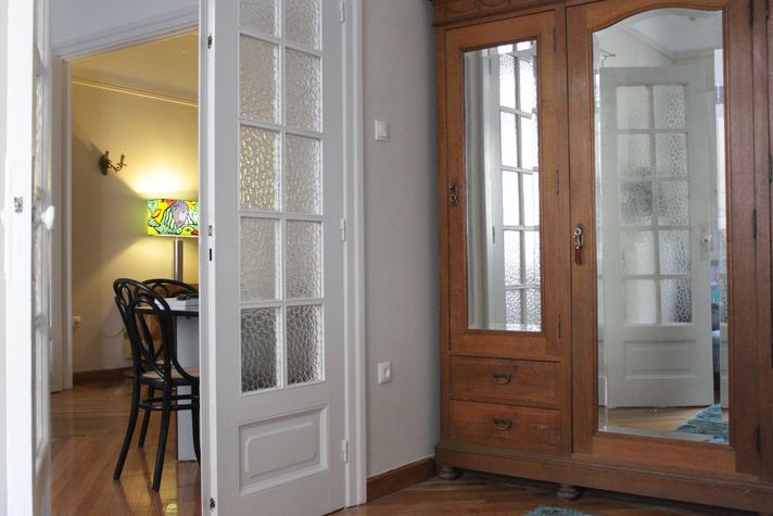 Bedroom antique wardrobe