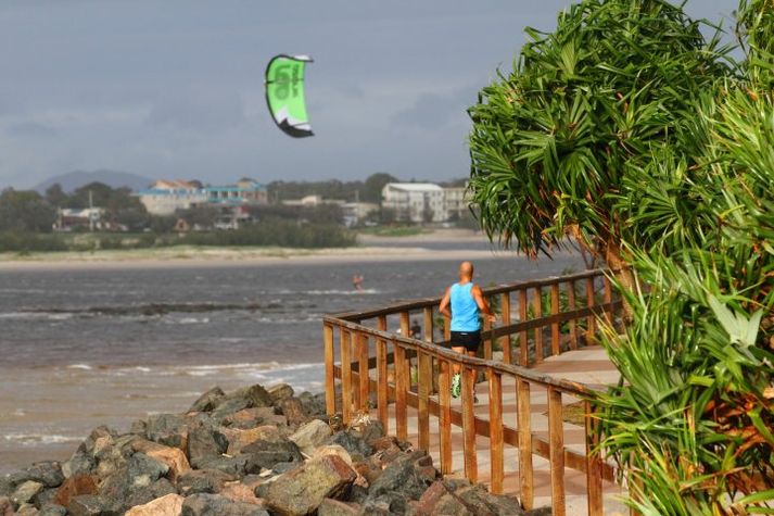 Caloundra's famous boardwalk