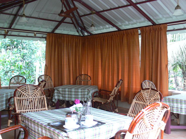 roof top private restaurant in the apartment