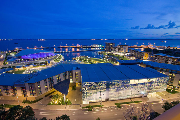 View over Darwin's Waterfront