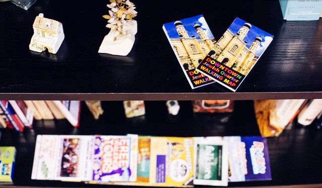 Maps, books for your convenience