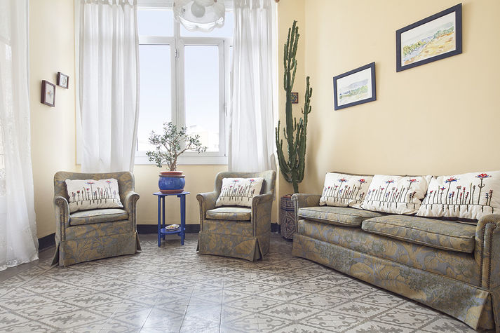 Veranda with view on the terrace