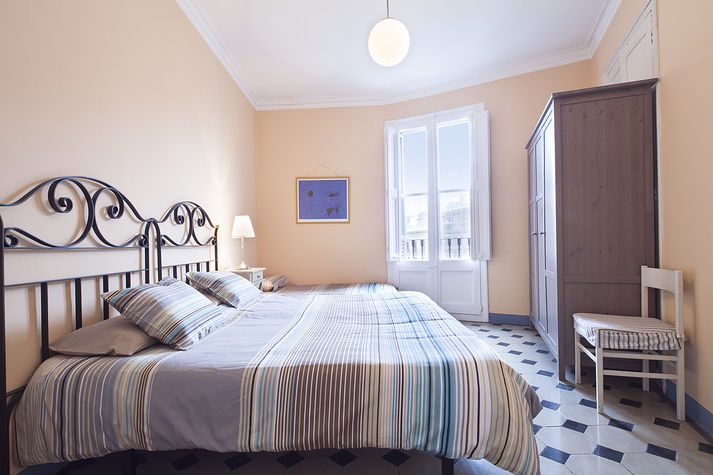 Bedroom 2: Double Bed + Single Bed + wardrobe