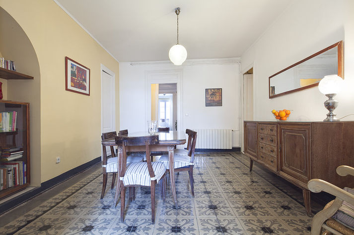 Dining Room with antiques