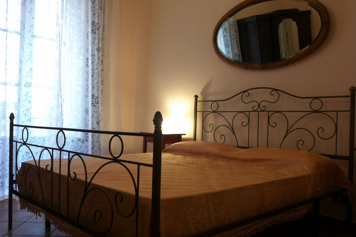 Camera da letto matrimoniale con balcone