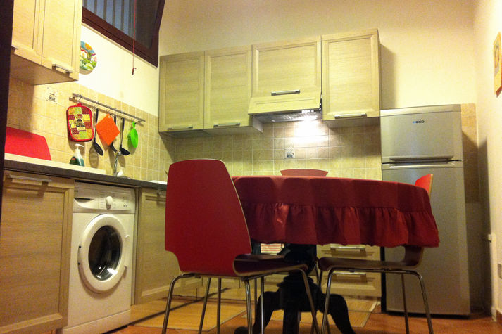 Cucina abitabile ed attrezata