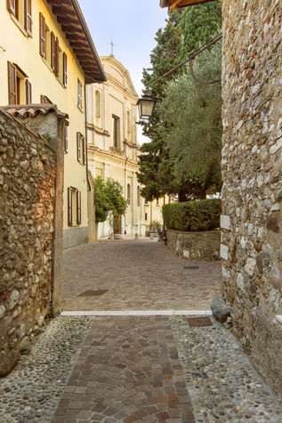 Downtown view from entrance