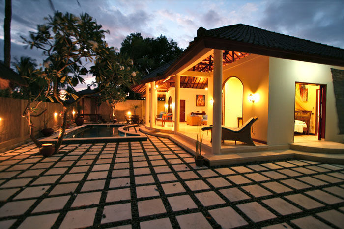 View from entrance gate