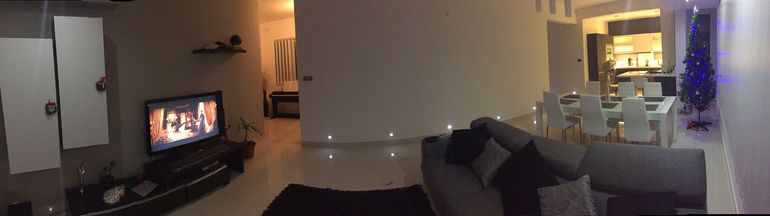 Living room panorama