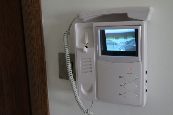 Intercom and elevator