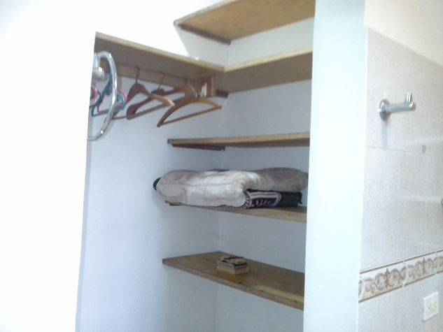 closet with large capacity.