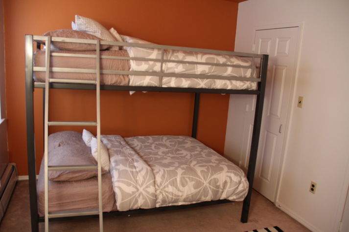 FULL SIZE bunk beds. Great for friends or young adults