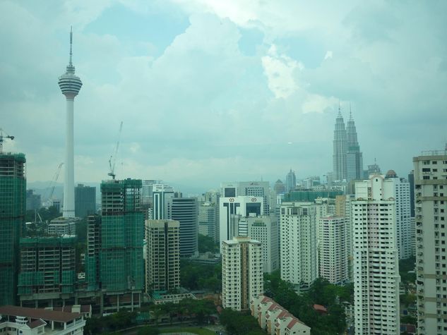 KL skyline from apt