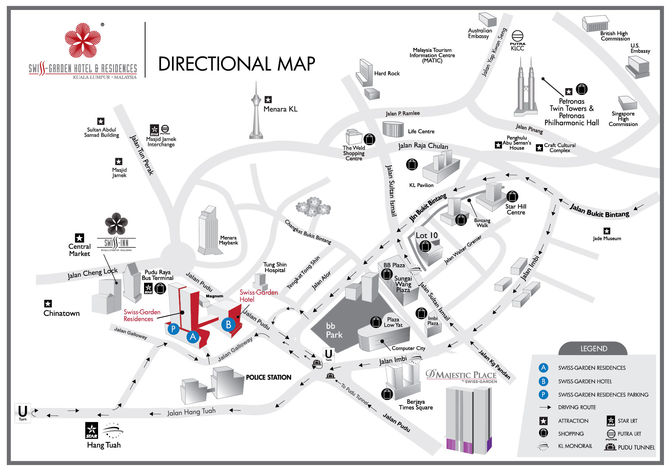 direction map