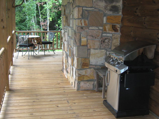 Cook out on the gas grill